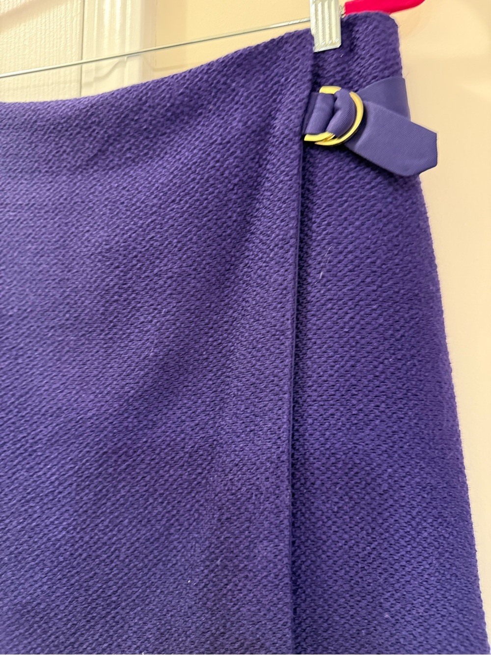 NWT Ann Taylor Deep Purple Textured Blazer & Skirt Set - Picture 5 of 11